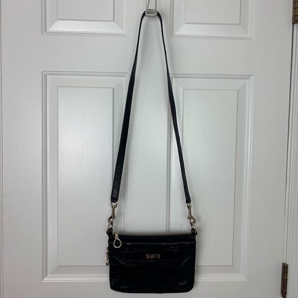 Cole Haan Black Crossbody Bag with Gold Hardware - Picture 5 of 16
